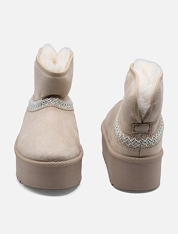 Bottines à plateforme