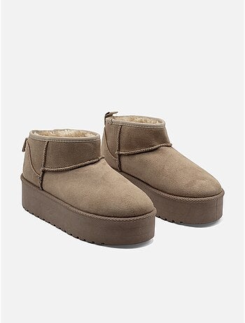 Bottines à plateforme