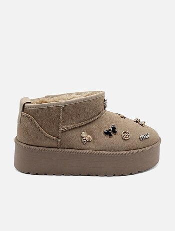 Bottines à plateforme