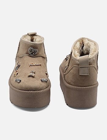 Bottines à plateforme