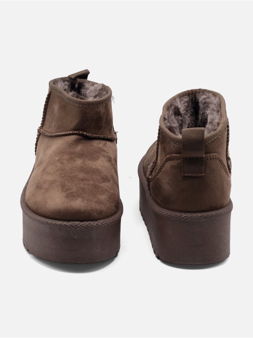 Bottines à plateforme - Kiabi Bottines à plateforme - Kiabi