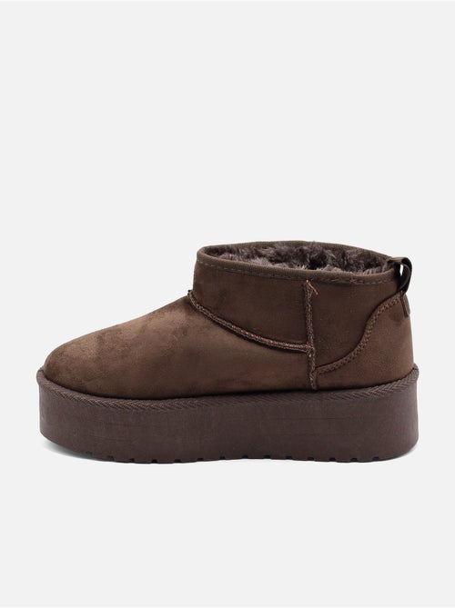 Bottines à plateforme - Kiabi Bottines à plateforme - Kiabi