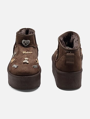 Bottines à plateforme