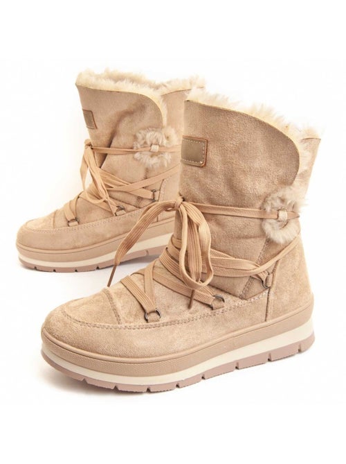 Bottines à plateforme Montevita Bottivita56 - Kiabi