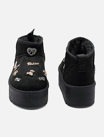 Bottines à plateforme