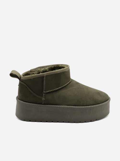 Bottines à plateforme - Kiabi