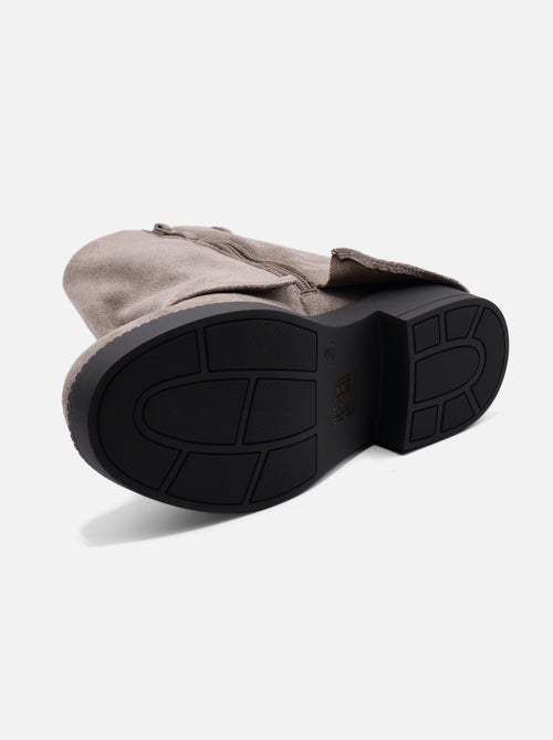 Bottines à revers - Kiabi