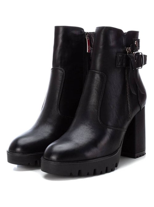 Bottines à talon à fermeture éclair Xti - Kiabi