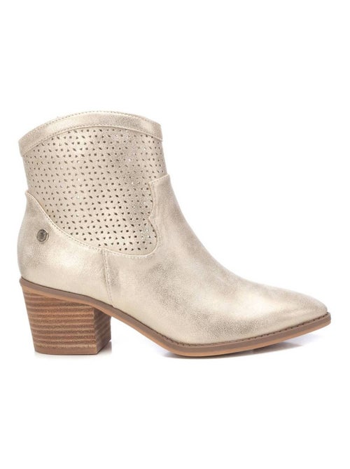 Bottines à talon avec fermeture éclair - Kiabi