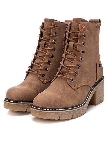 Bottines à talon avec fermeture éclair Xti