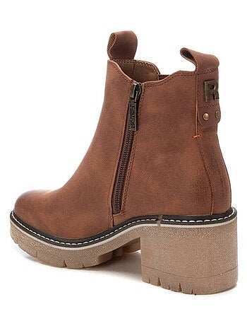 Bottines à talon avec fermeture éclair Xti