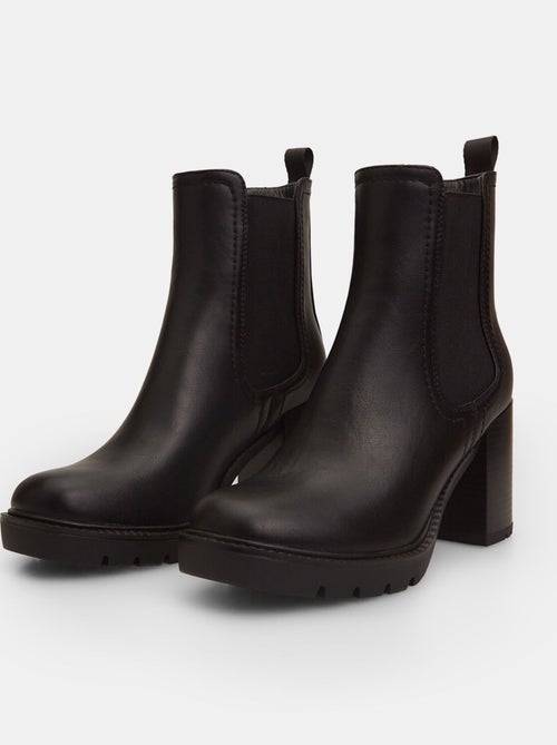 Bottines à talon BATA - Kiabi