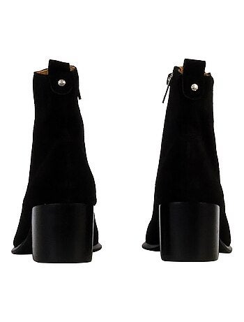 Bottines à Talon Cuir Emilie Karston Aurelie