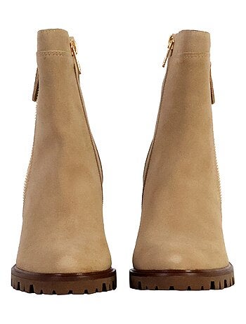 Bottines à Talon Cuir Emilie Karston Silene