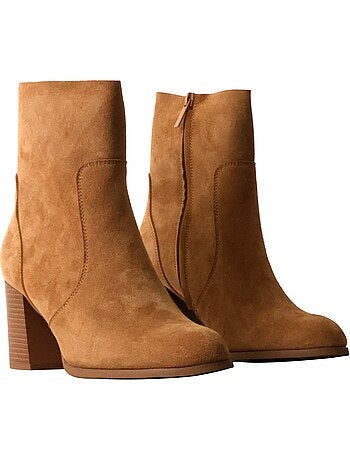 Bottines à Talon Cuir Findlay