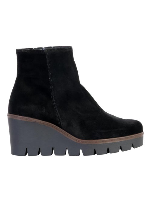 Bottines à Talon Cuir Gabor - Kiabi