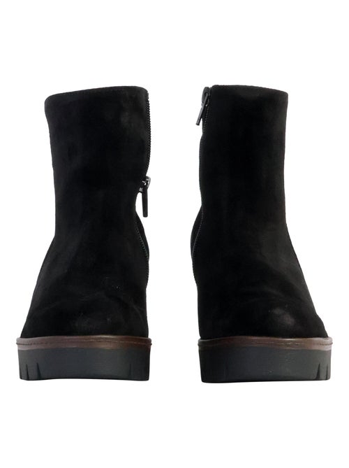 Bottines à Talon Cuir Gabor - Kiabi