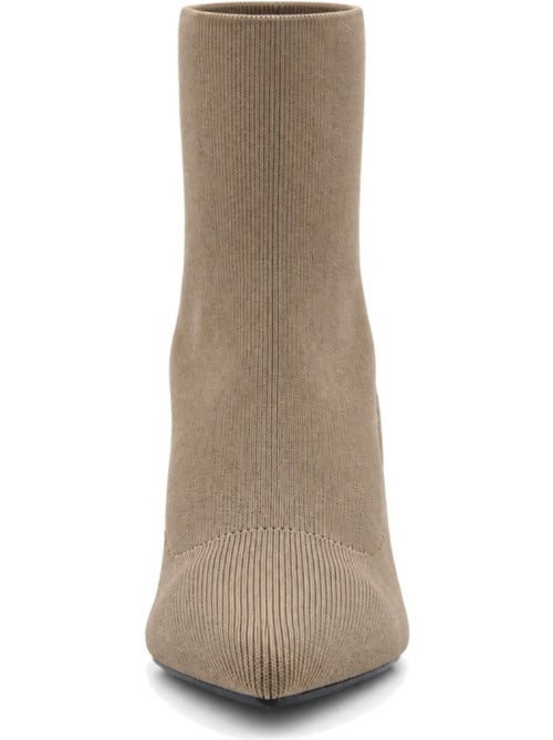 Bottines à talon cuir naturel purapiel - Kiabi Bottines à talon cuir naturel purapiel - Kiabi