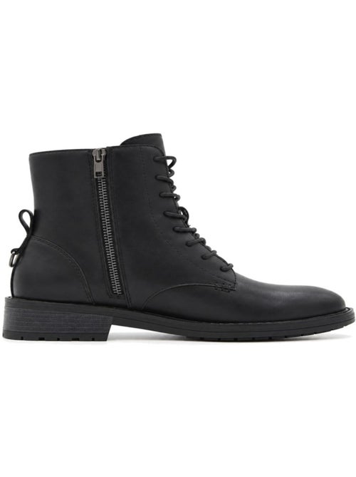 Bottines à talon cuir naturel purapiel - Kiabi Bottines à talon cuir naturel purapiel - Kiabi