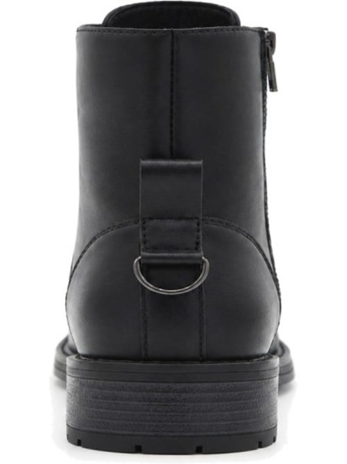 Bottines à talon cuir naturel purapiel - Kiabi Bottines à talon cuir naturel purapiel - Kiabi
