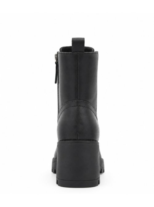 Bottines à talon cuir naturel purapiel - Kiabi Bottines à talon cuir naturel purapiel - Kiabi