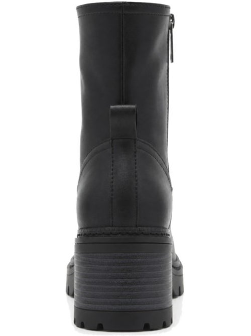 Bottines à talon cuir naturel purapiel - Kiabi