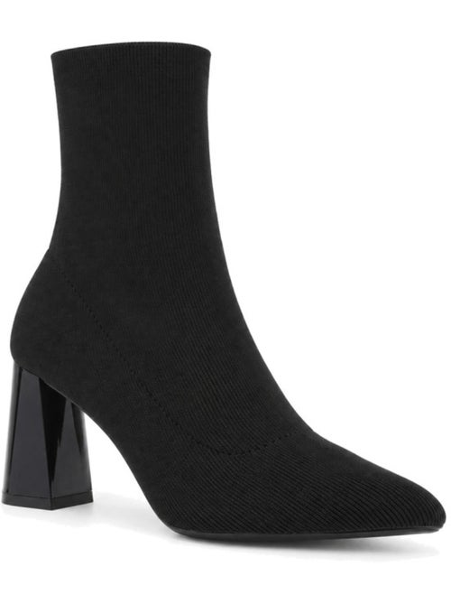 Bottines à talon cuir naturel purapiel - Kiabi Bottines à talon cuir naturel purapiel - Kiabi