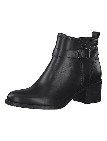 Bottines à Talon Cuir Tamaris