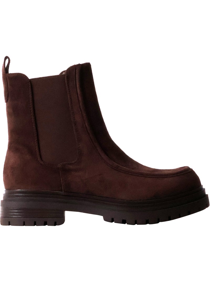 Bottines à talon findlay Marron - Kiabi