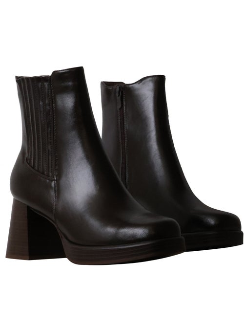 Bottines à Talon Findlay - Kiabi Bottines à Talon Findlay - Kiabi