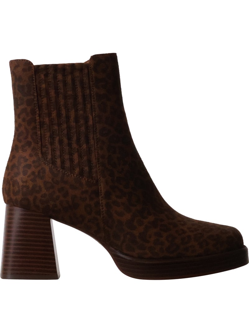 Bottines à Talon Findlay Marron - Kiabi