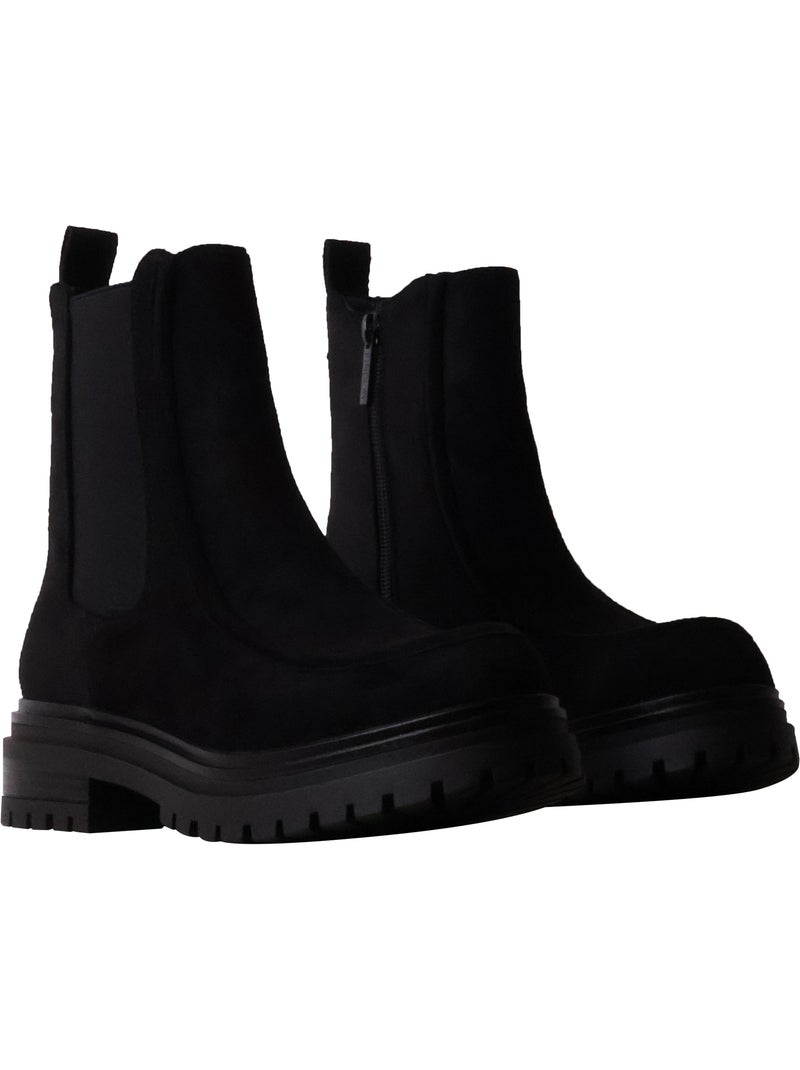 Bottines à talon findlay Noir - Kiabi