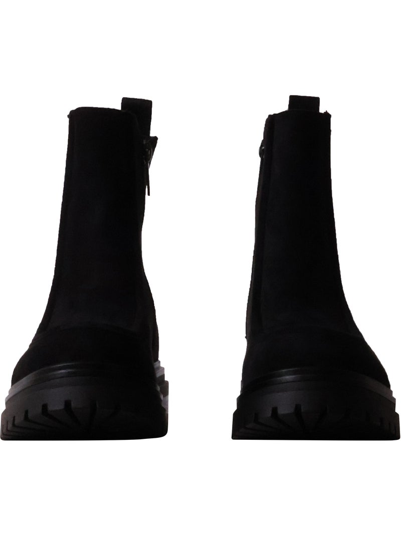 Bottines à talon findlay Noir - Kiabi