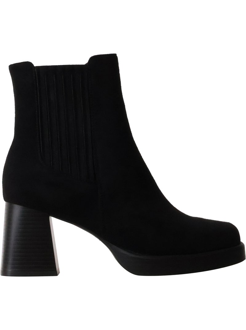 Bottines à Talon Findlay Noir - Kiabi