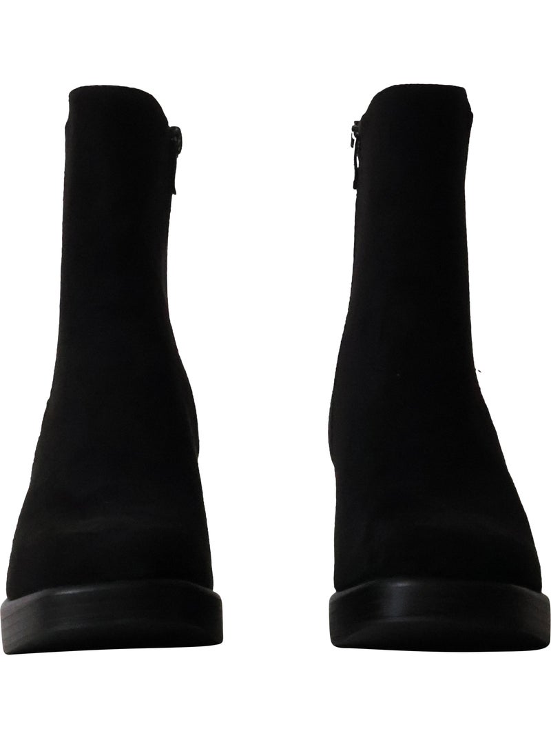 Bottines à Talon Findlay Noir - Kiabi