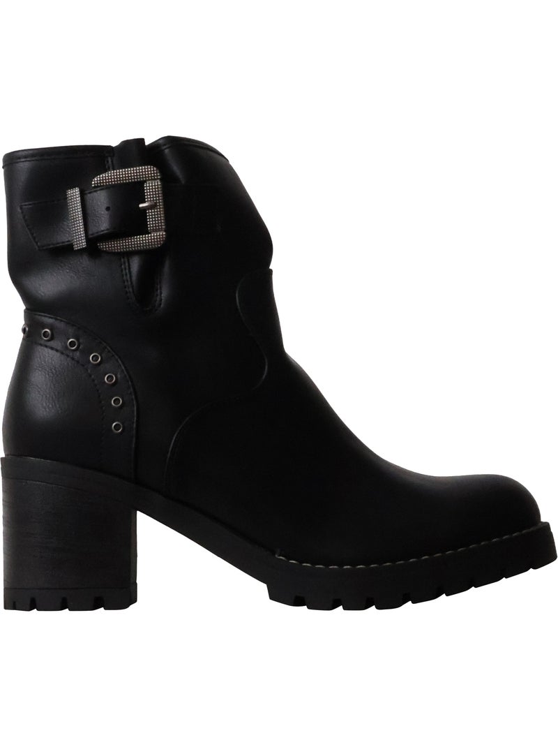 Bottines à Talon Findlay Noir - Kiabi