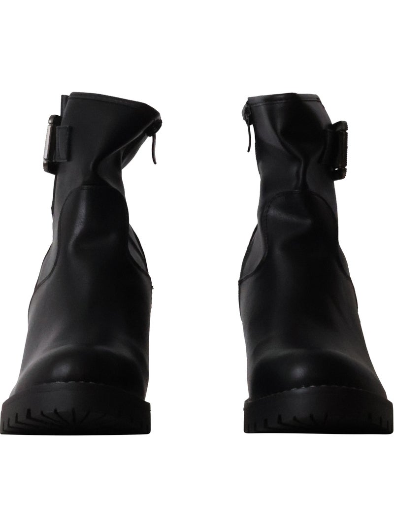 Bottines à Talon Findlay Noir - Kiabi