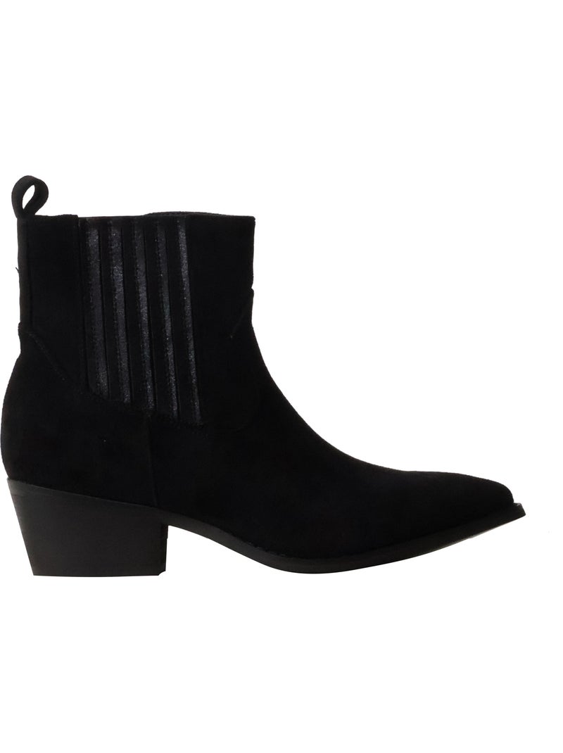 Bottines à Talon Findlay Noir - Kiabi