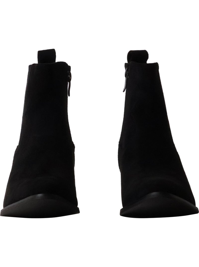 Bottines à Talon Findlay Noir - Kiabi