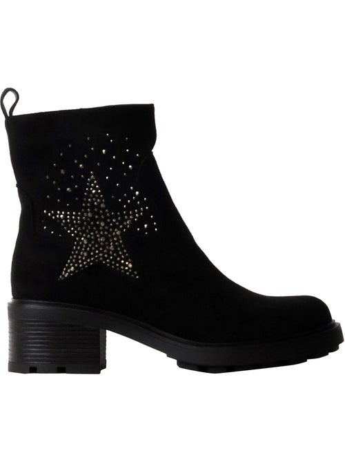 Bottines à Talon Findlay - Kiabi Bottines à Talon Findlay - Kiabi