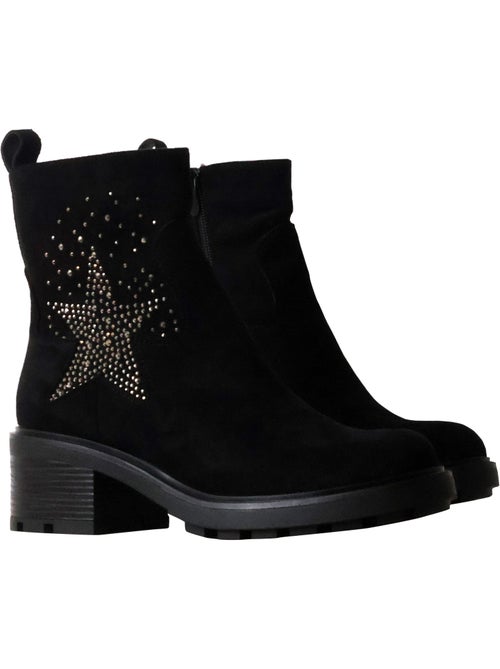 Bottines à Talon Findlay - Kiabi Bottines à Talon Findlay - Kiabi