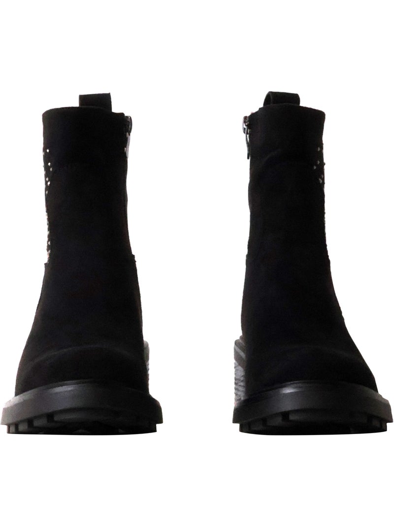 Bottines à Talon Findlay Noir - Kiabi