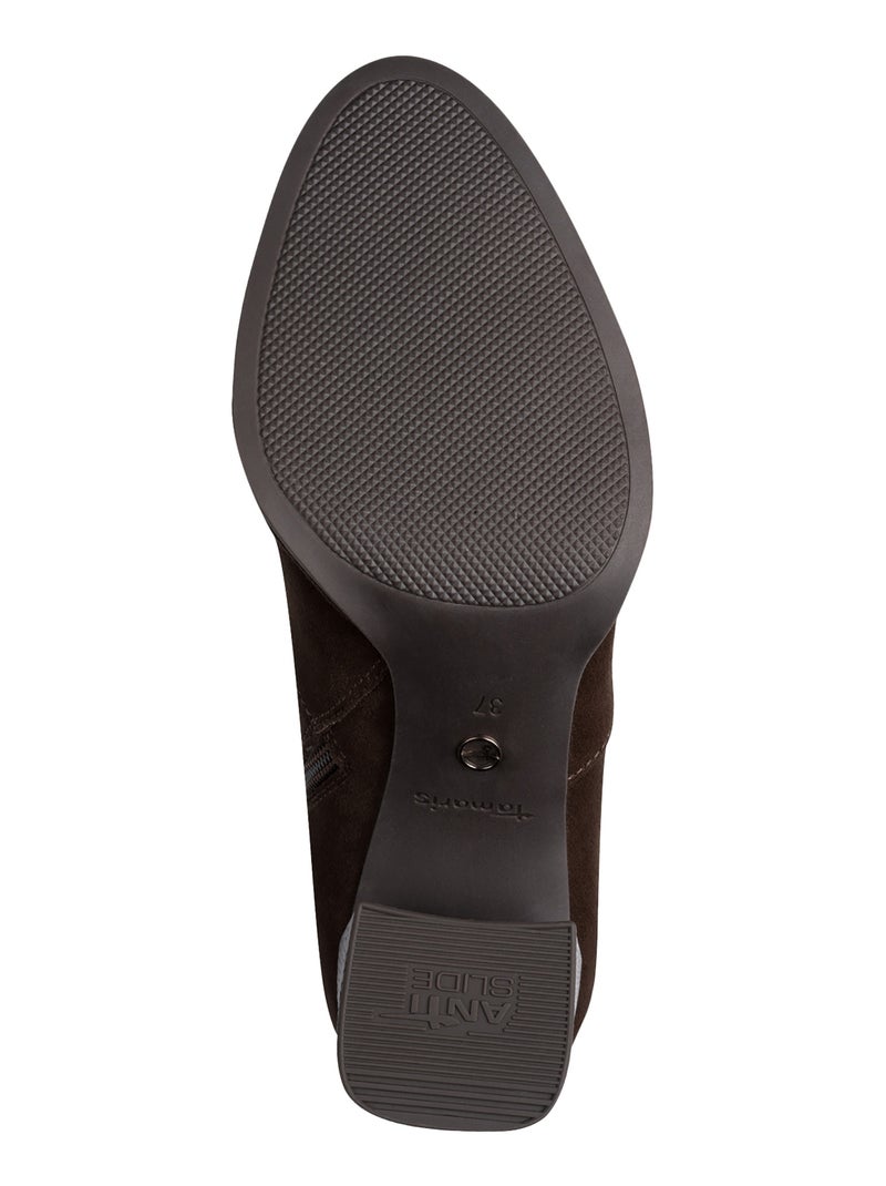 Bottines à Talon Tamaris Marron - Kiabi