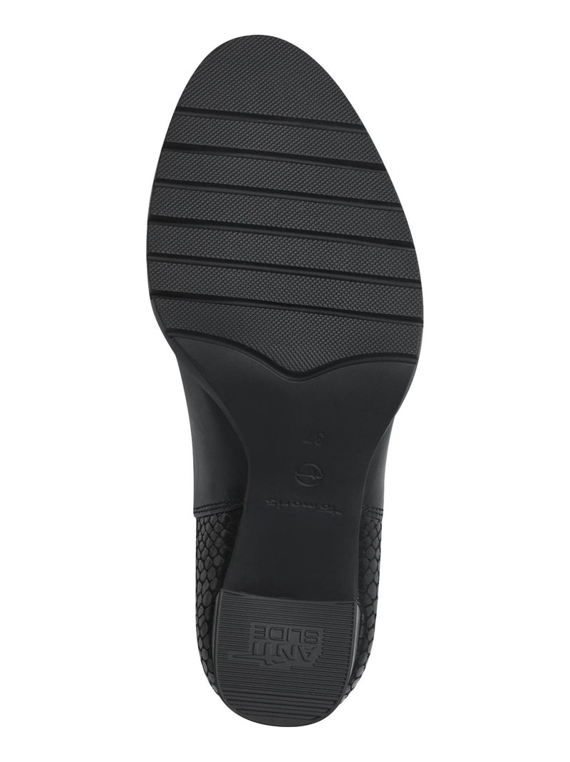 Bottines à Talon Tamaris Noir - Kiabi