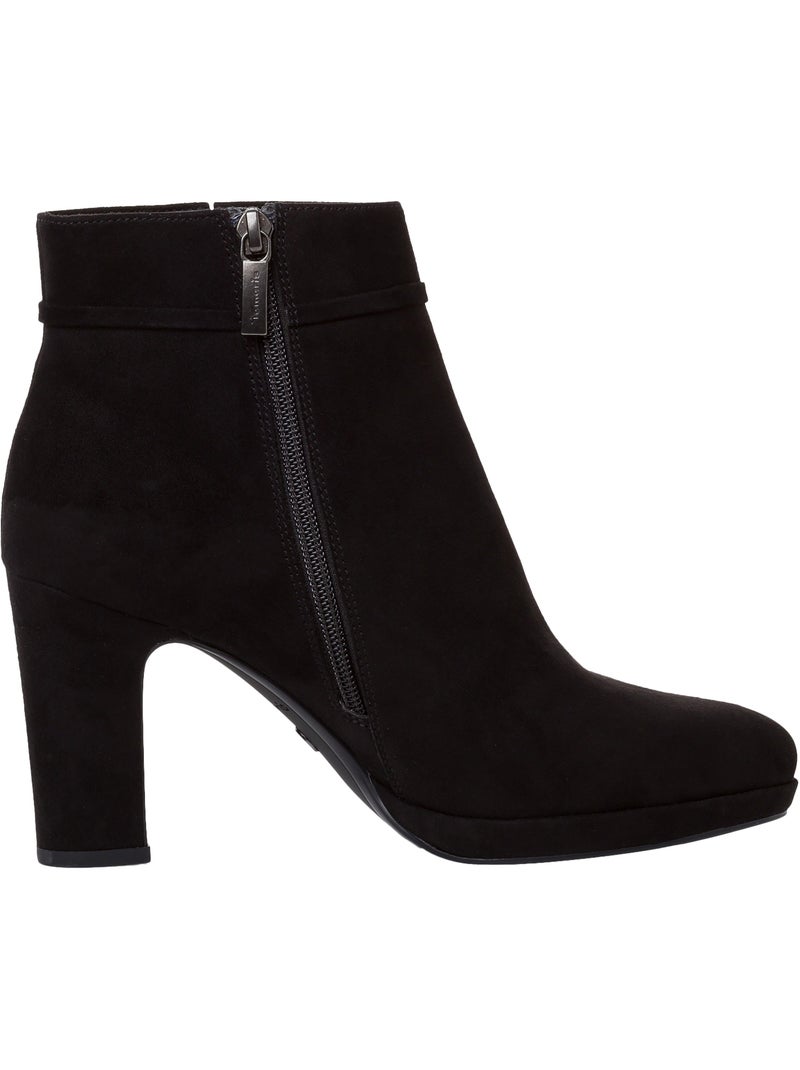 Bottines à Talon Tamaris Noir - Kiabi