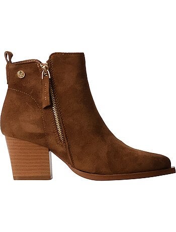 Bottines à talon xti