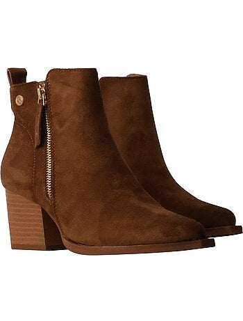 Bottines à talon xti