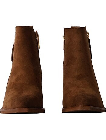Bottines à talon xti