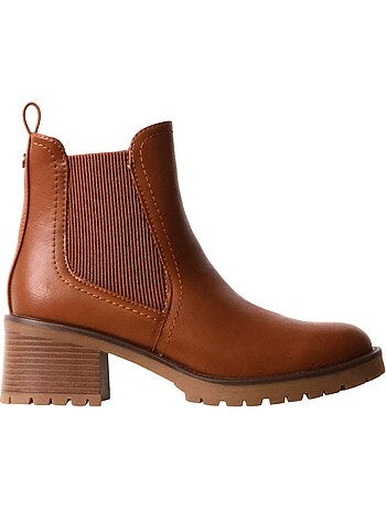 Bottines à talon xti