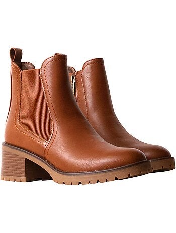 Bottines à talon xti